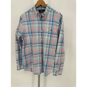 Vineyard Vines Mens Plaid Slim Fit Tucker Shirt Button Down - Medium